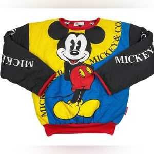 Vintage Mickey & Co. double sided Crewneck Reversible